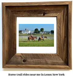 horse trail rides near me in Lenox, New York